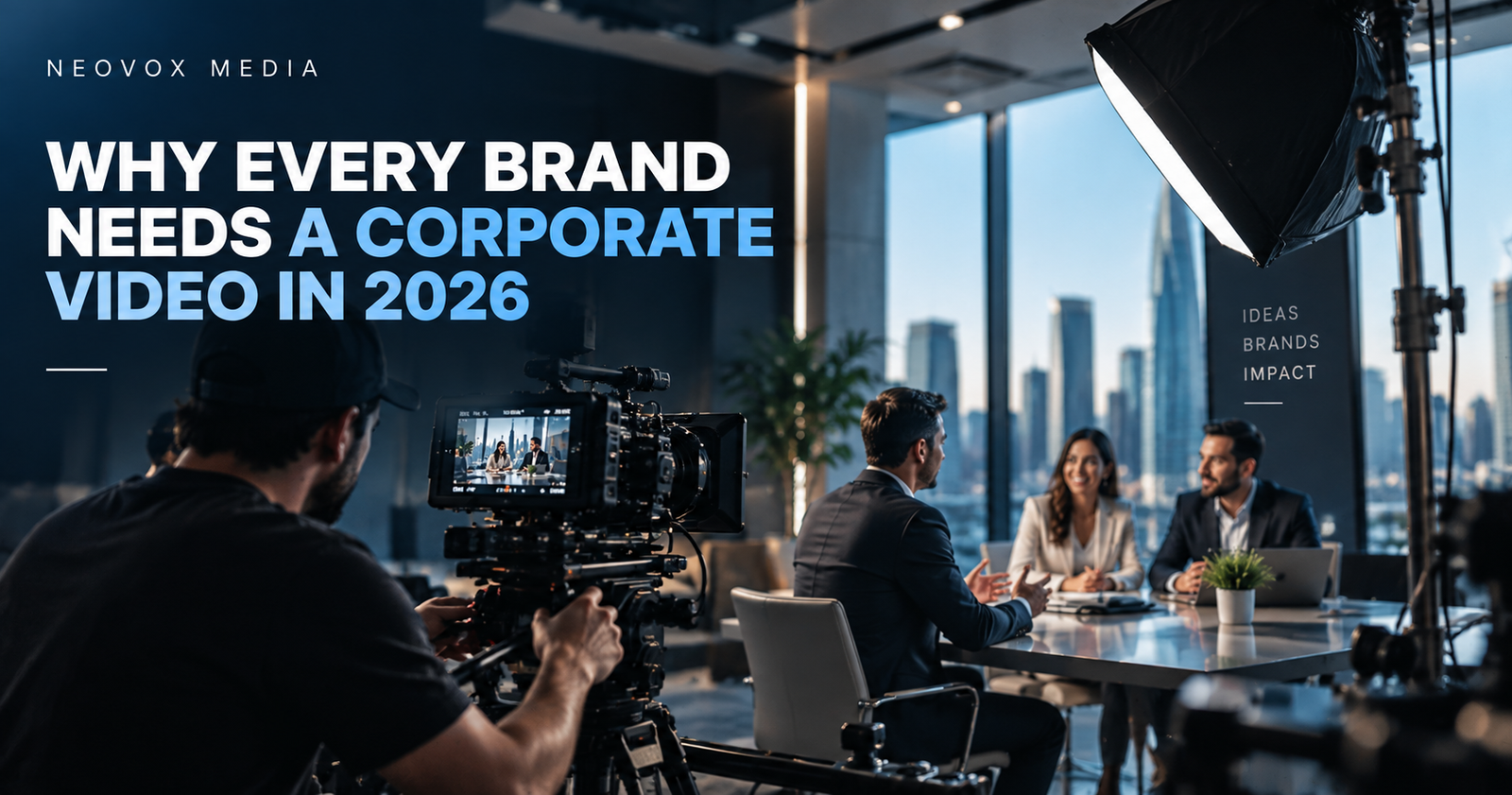 Why Every Brand Needs a Corporate Video in 2026